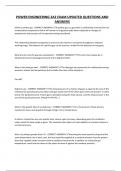 POWER ENGINEERING 2A2 EXAM UPDATED QUESTIONS AND ANSWERS