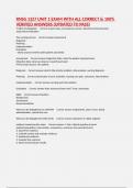 RNSG 1327 UNIT 1 EXAM WITH ALL CORRECT & 100&percnt; VERIFIED ANSWERS &lpar;UPDATED TO PASS&rpar;