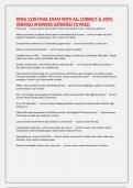 RNSG 1538 FINAL EXAM WITH ALL CORRECT & 100&percnt; VERIFIED ANSWERS &lpar;UPDATED TO PASS&rpar;
