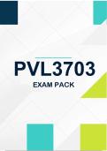 PVL3703 Exam PacK 2026