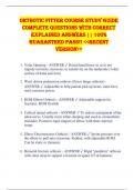 Orthotic Fitter Course STUDY GUIDE QUESTIONS WITH CORRECT EXPLAINED ANSWERS &vert;&vert; 100&percnt; GUARANTEED PASS&excl;&excl; <RECENT VERSION>