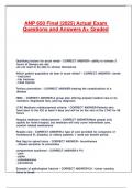 ANP 650 Final &lpar;2025&rpar; Actual Exam Questions and Answers A&plus; Graded&period;