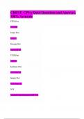 CREST&colon; CPSA Quiz&vert; Questions and Answers&comma; 100&percnt; Accurate