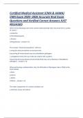 Certified Medical Assistant package deal 2026 new update 