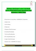 Biology 109 &ndash; Exam 1 Masterclass &lpar;80&plus; Verified Questions&rpar; &vert; Ch&period; 1&ndash;4 Study Guide&colon; Life Characteristics&comma; Macromolecules&comma; Cells & Tissues &vert; 2025&sol;2026 A&plus; Prep