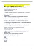 AAA FOOD HANDLER COMPREHENSIVE EXAM 2025&sol;2026 QUESTIONS AND ANSWERS GUARANTEE A&plus;