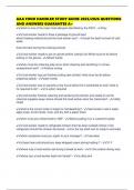 AAA FOOD HANDLER TEST PAPER 2025&sol;2026 QUESTIONS AND ANSWERS GUARANTEE A&plus;