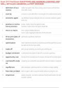 Econ 211 Final Exam QUESTIONS AND ANSWERS &lpar;VERIFIED AND WELL DETAILED ANSWERS&rpar; LATEST 2025&sol;2026