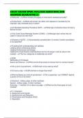 COAST GUARD EPME 2025&sol;2026 QUESTIONS AND ANSWERS GUARANTEE A&plus;