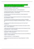 COAST GUARD EPME EVALUATION EXAM 2025&sol;2026 QUESTIONS AND ANSWERS GUARANTEE A&plus;