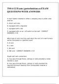 TSSA G2 Exam gastechnician&period;ca EXAM QUESTIONS WITH ANSWERS