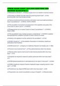 CPMSM EXAMS SCRIPT 2025&sol;2026 QUESTIONS AND ANSWERS GUARANTEE A&plus;