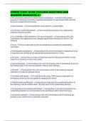 CPMSM STUDY GUIDE 2025&sol;2026 QUESTIONS AND ANSWERS GUARANTEE A&plus;