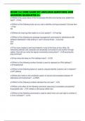 DCOM 142 CORE EXAM SET 2025&sol;2026 QUESTIONS AND ANSWERS GUARANTEE A&plus;