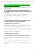DCOM 142 EVALUATION EXAM 2025&sol;2026 QUESTIONS AND ANSWERS GUARANTEE A&plus;