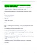 DCOM 142 FINAL PAPER 2025&sol;2026 QUESTIONS AND ANSWERS GUARANTEE A&plus;