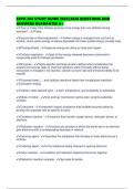 EXPH 386 STUDY GUIDE 2025&sol;2026 QUESTIONS AND ANSWERS GUARANTEE A&plus;