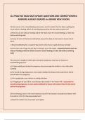 CLC PRACTICE EXAM 2025 UPDATE QUESTIONS AND CORRECTVERIFIED  ANSWERS ALREADY GRADED A&plus; &lpar;BRAND NEW VISION&rpar;  