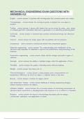 MECHANICAL ENGINEERING EXAM QUESTIONS WITH ANSWERS -12