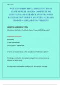WGU C839 OBJECTIVE ASSESSMENT FINAL  EXAM NEWEST 2025&sol;2026 COMPLETE 300  QUESTIONS AND CORRECT ANSWERS WITH  RATIONALES &lpar;VERIFIED ANSWERS&rpar; &vert;ALREADY  GRADED A&plus;&vert;&vert;BRAND NEW VERSION&excl;&excl; 