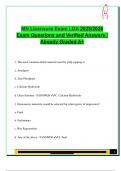 MN Licensure Exam LDA 2025&sol;2026 &ndash; 250 Solved Questions on Orthodontics&comma; Polishing&comma; Sealants&comma; Provisional Crowns & Dental Dam Techniques
