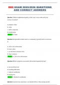 Responsible Beverage Service &lpar;RBS&rpar; Exam 2025&sol;2026 &ndash; Complete Practice Questions and Correct Answers