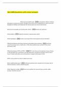 My CNRN Questions with correct answers 