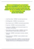 WGU D104 Intermediate Accounting II  OBJECTIVE ASSESSMENT ACTUAL EXAM STUDY  GUIDE 2025&sol;2026 ACCURATE QUESTIONS AND  CORRECT DETAILED ANSWERS WITH RATIONALES  &vert;&vert; 100&percnt; GUARANTEED PASS  <BRAND NEW VERSION> 