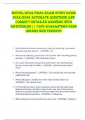 Hottel EFDA FINAL EXAM STUDY GUIDE  2025&sol;2026 ACCURATE QUESTIONS AND  CORRECT DETAILED ANSWERS WITH  RATIONALES &vert;&vert; 100&percnt; GUARANTEED PASS  <BRAND NEW VERSION> 