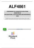 ALF4861 ASSIGNMENT 2&lpar; QUESTIONS & ANSWERS&rpar; SEMESTER 2 -2025