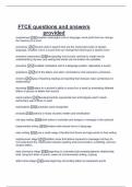 FTCE Professional Education Practice Test &num;1 with solutions