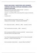 BCHM 4360 EXAM 3 QUESTIONS AND ANSWERS &lpar;VERIFIED AND WELL DETAILED ANSWERS&rpar; LATEST UPDATE 2025&sol;2026