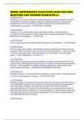 MSDBE JURISPRUDENCE EVALUATION EXAM 2025&sol;2026 QUESTIONS AND ANSWERS GUARANTEE A&plus;