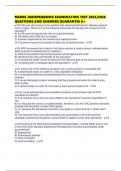 MSDBE JURISPRUDENCE EXAMINATION TEST 2025&sol;2026 QUESTIONS AND ANSWERS GUARANTEE A&plus;