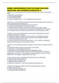 MSDBE JURISPRUDENCE PRACTICE EXAM 2025&sol;2026 QUESTIONS AND ANSWERS GUARANTEE A&plus;