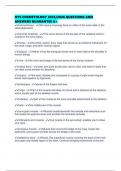 NYS COSMETOLOGY 2025&sol;2026 QUESTIONS AND ANSWERS GUARANTEE A&plus;