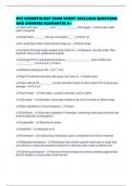 NYS COSMETOLOGY EXAM SCRIPT 2025&sol;2026 QUESTIONS AND ANSWERS GUARANTEE A&plus;