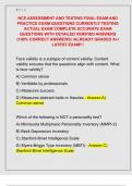 NCE CAREER COUNSELING TEST FINAL EXAM  ACTUAL EXAM COMPLETE ACCURATE EXAM  QUESTIONS WITH DETAILED VERIFIED ANSWERS  &lpar;100&percnt; CORRECT ANSWERS&rpar; &sol;ALREADY GRADED A&plus;&sol;  LATEST EXAM&excl;&excl;&excl;