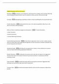 MKTG 351 Questions with correct answers 