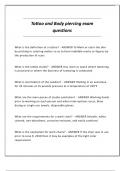 Tattoo and Body piercing exam questions&period;