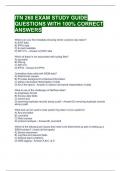 ITN 260 EXAM STUDY GUIDE QUESTIONS WITH 100&percnt; CORRECT ANSWERS 