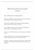MN Esti PSI questions with complete solutions