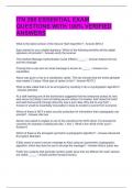 ITN 260 ESSENTIAL EXAM QUESTIONS WITH 100&percnt; VERIFIED ANSWERS 