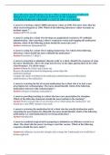 2024 UPDATE&vert;CMS PHARMACOLOGY PROCTORED EXAM &vert;COMPLETE FREQUENTLY MOST TESTED QUESTIONS WITH VERIFIED ANSWERS&sol;ALREADY GREADED A&plus; &vert;GET IT 100&percnt; ACCURATE&excl;&excl;