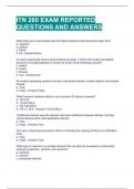 ITN 260 EXAM REPORTED QUESTIONS AND ANSWERS 