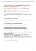 STAT 211 final exam With complete solution Newest RATED A&plus; 2025&sol;2026 NEW&excl;&excl;