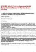 ARCHER NCLEX Practice Questions Set -5 Comprehensive Review for Nursing Exam Success&period;pdf