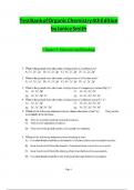 Test Bank of Organic Chemistry 4th Edition by Janice Smith