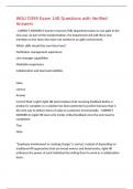 WGU D359 Exam 140 Questions with Verified Answers&comma;100&percnt;CORRECT