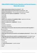 FINAL MPOETC Exam &ndash; Pennsylvania Municipal Police Officers&rsquo; Education and Training Commission &ndash; Practice Questions with 100&percnt; Correct Revised Answers